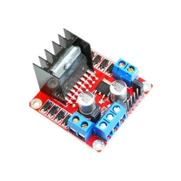 RoboGaraj L298N Voltaj Regulatörlü Çift Motor Sürücü Kartı 2